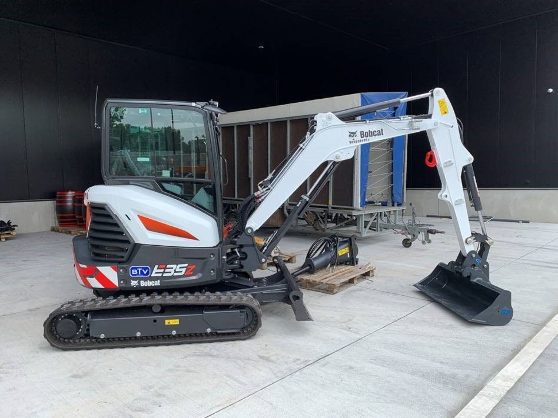 Bobcat e35z stad halle bobcat vangaever sint pieters leeuw 04