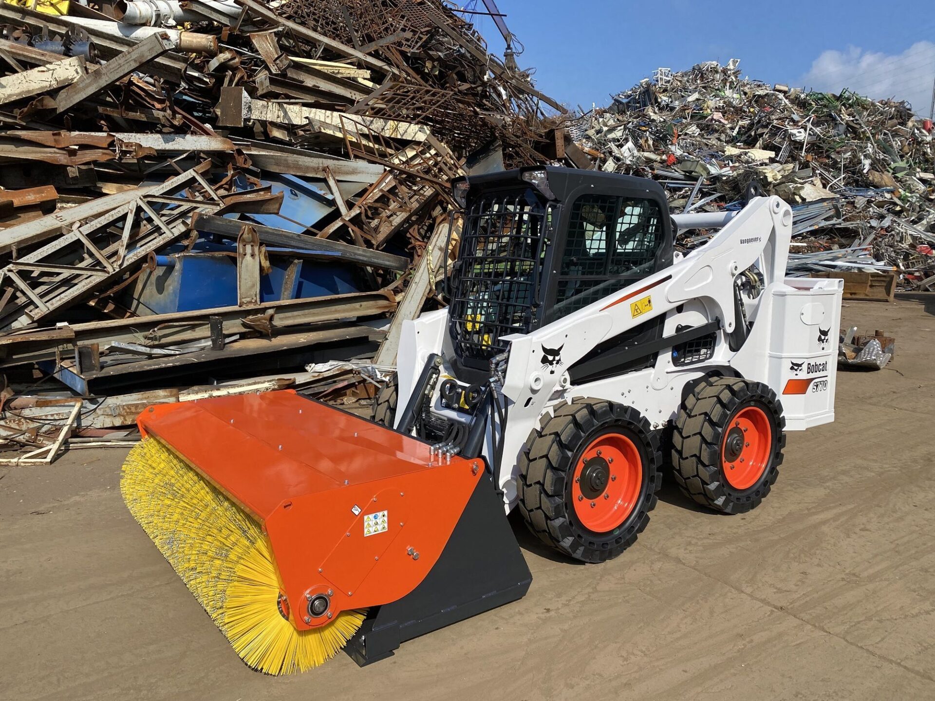 Bobcat s770 voor galloo recycling bobcat vangaever 01