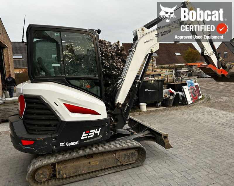 Bobcat E34 demotoestel Bobcat Vangaever 01