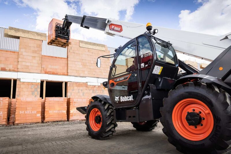 Bobcat T35 130 S verreiker voor de bouw Bobcat Vangaever