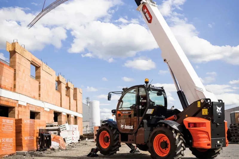 Bobcat T35 140 S verreiker voor de bouw Bobcat Vangaever