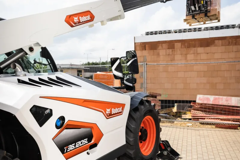 Bobcat T36 120 SL verreiker voor de bouw Bobcat Vangaever