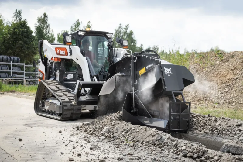 Bobcat T86 rupslader Bobcat Vangaever 01