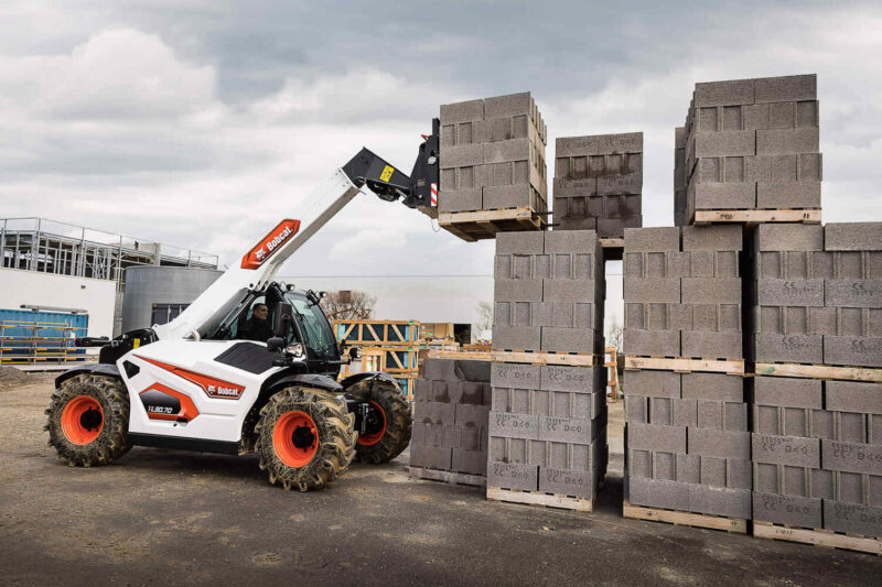 Bobcat TL30 70 verreiker voor de bouw Bobcat Vangaever