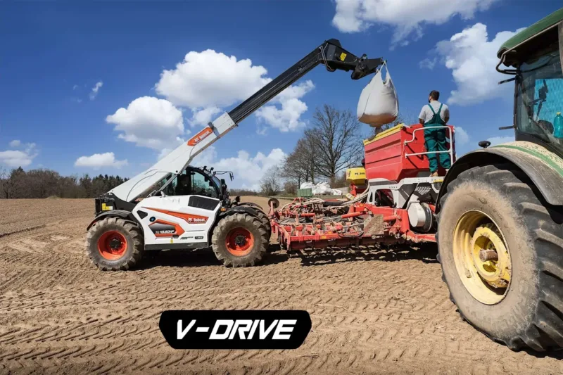 Bobcat Tl43 80hf verreiker v drive bobcat vangaever 01
