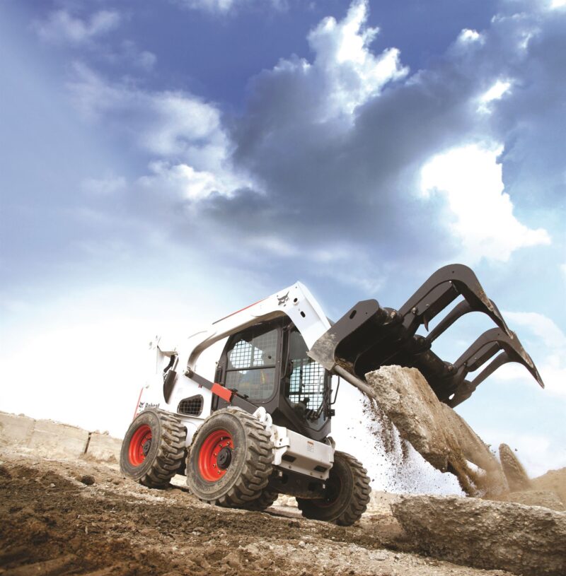 Bobcat s850 schranklader Bobcat Vangaever 1