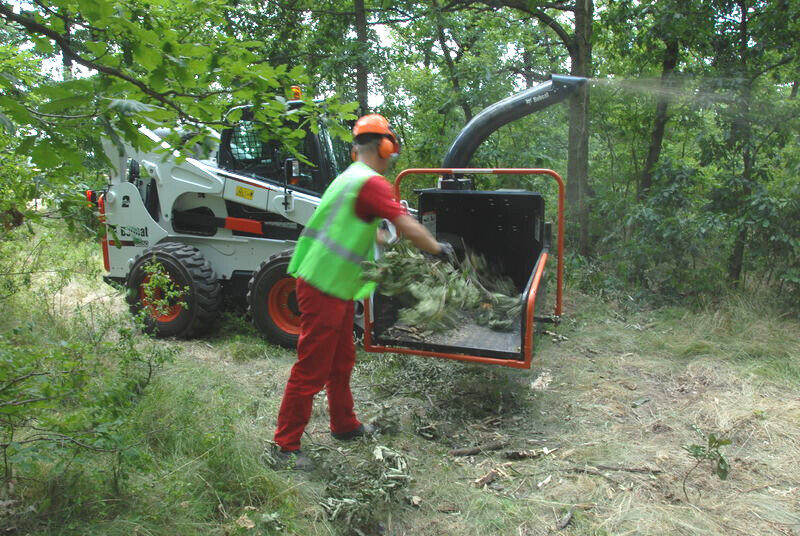 Bobcat houtversnipperaar bobcat vangaever 1