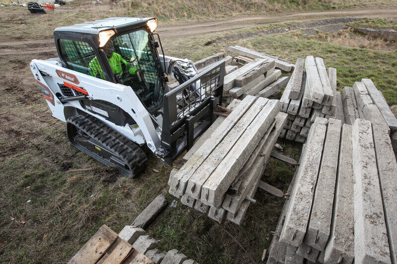 Palletvork bobcat vangaever 1