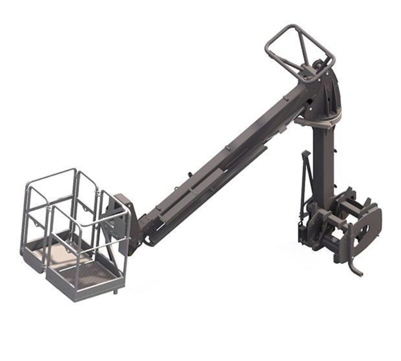 Personenmand met telescopische arm bobcat vangaever