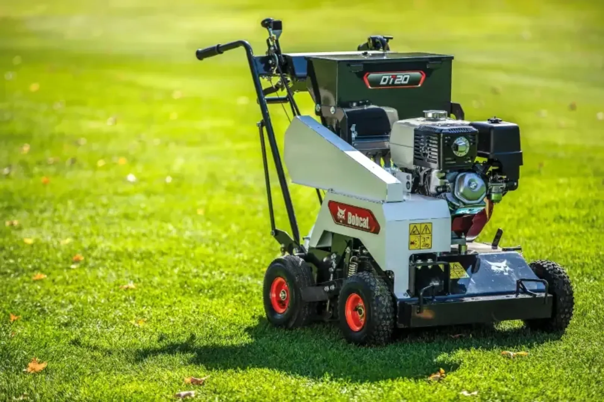 Bobcat verticuteerder machine voor grasmatonderhoud Bobcat Vangaever