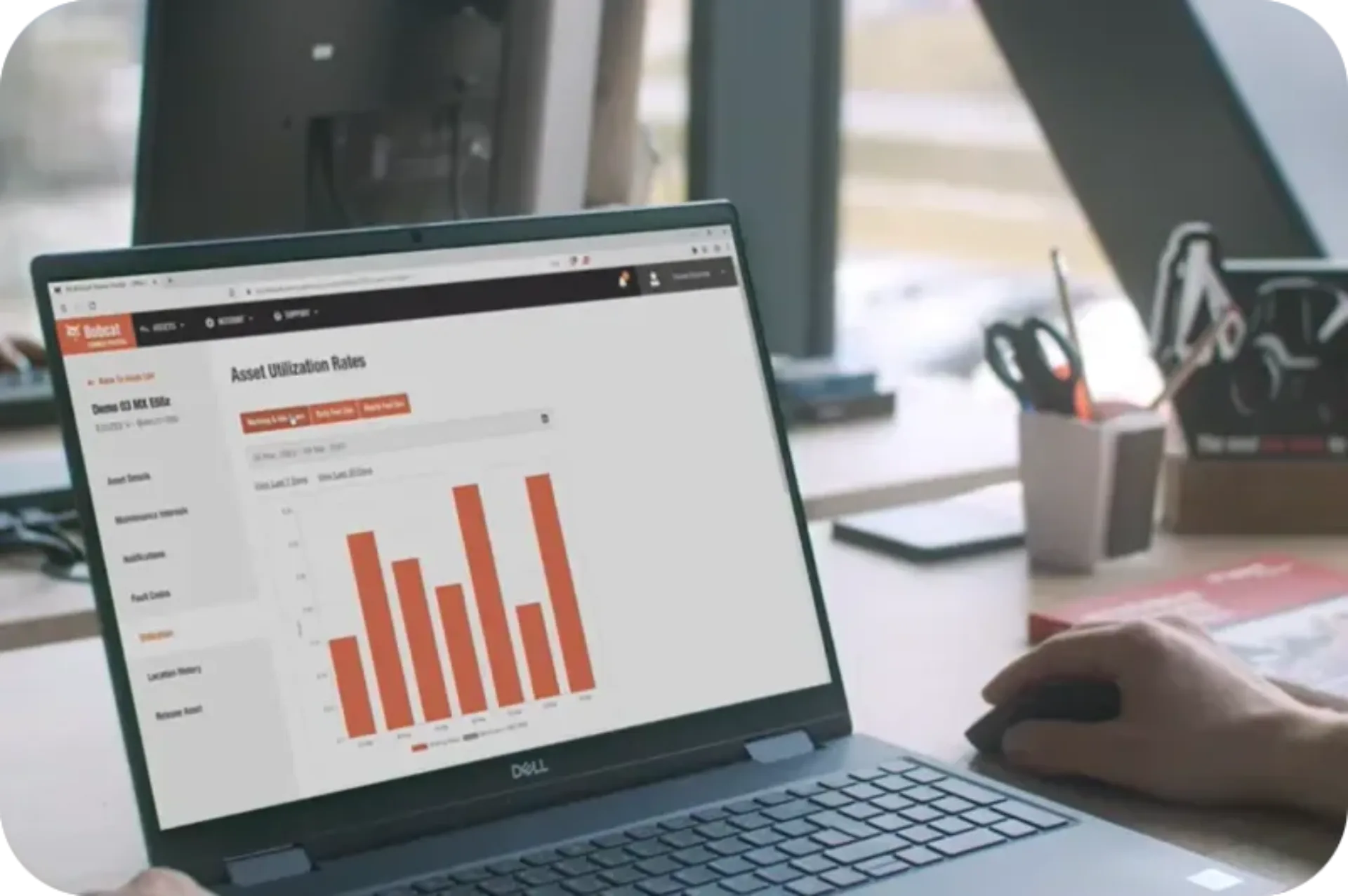 Bobcat machine IQ rapportering