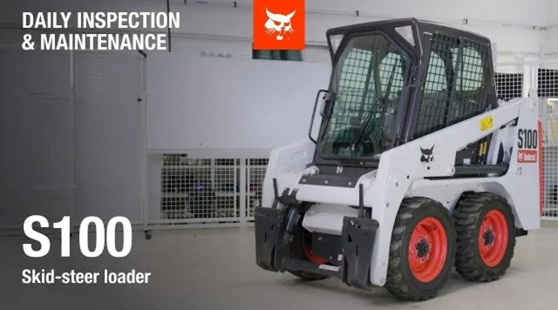 Onderhoud Bobcat schranklader s100 Vangaever Bobcat