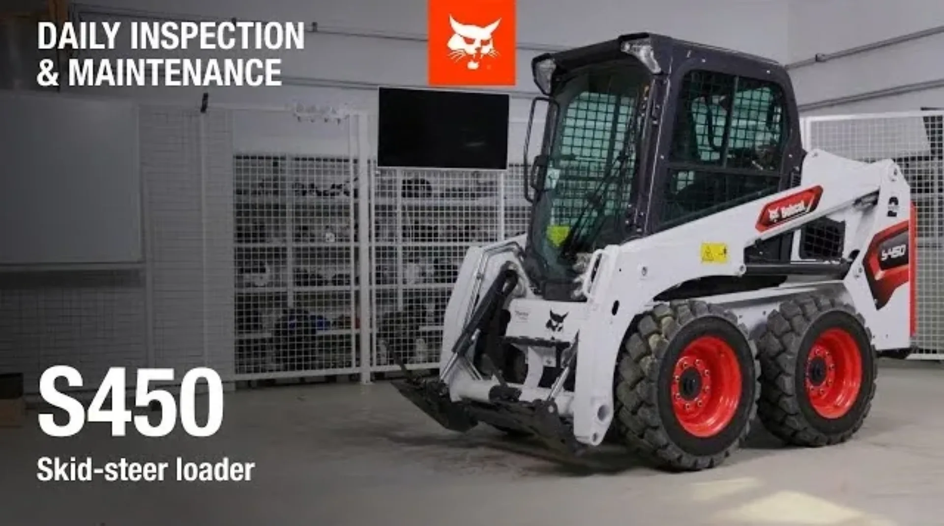 Onderhoud Bobcat schranklader s450 Vangaever Bobcat