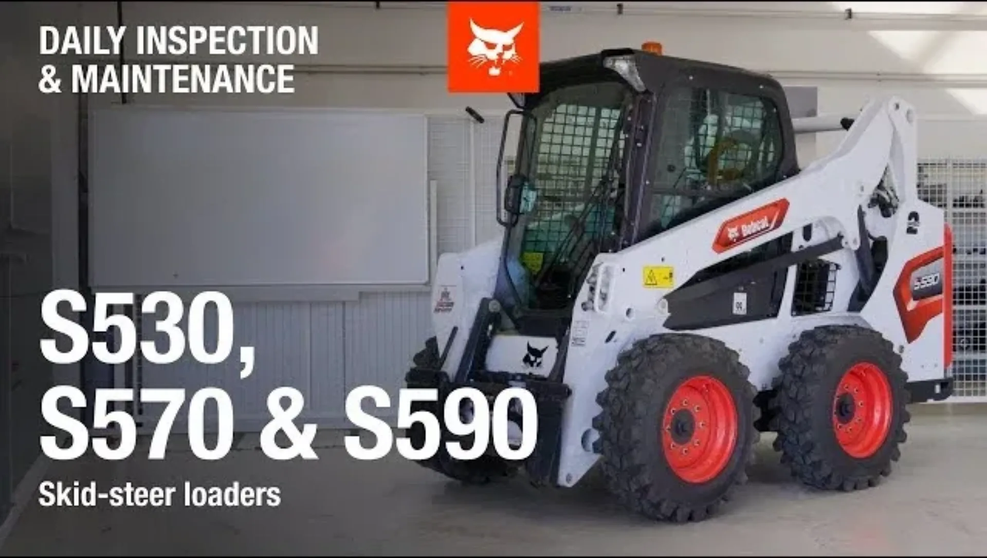 Onderhoud Bobcat schranklader s530 s570 s590 Vangaever Bobcat