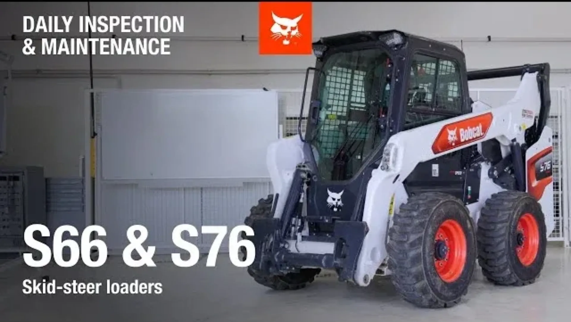 Onderhoud Bobcat schranklader s66 s76 Vangaever Bobcat