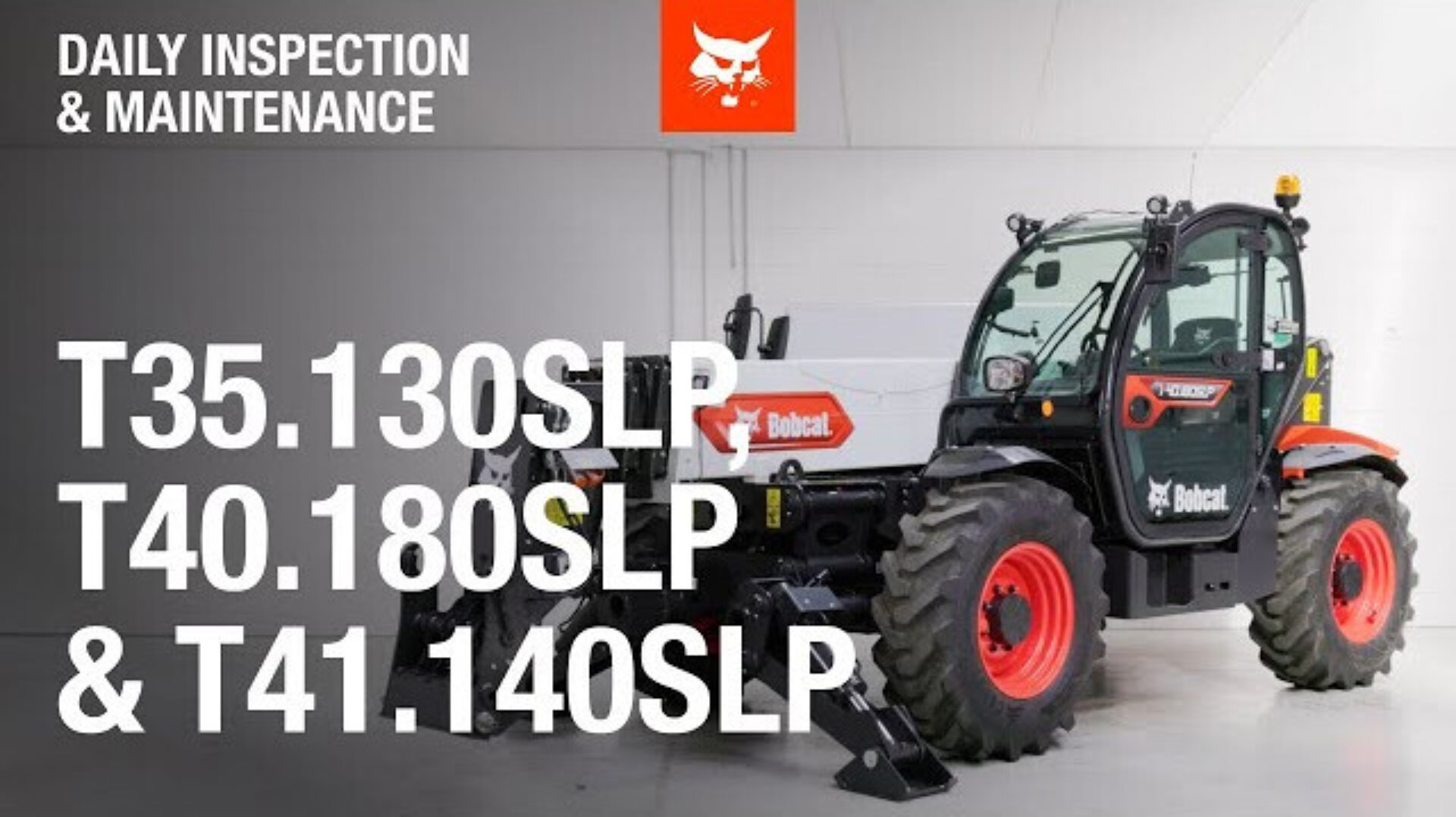 Onderhoud Bobcat verreiker T35 130 SLP T40 180 SLP T41 140 SLP bobcat vangaever