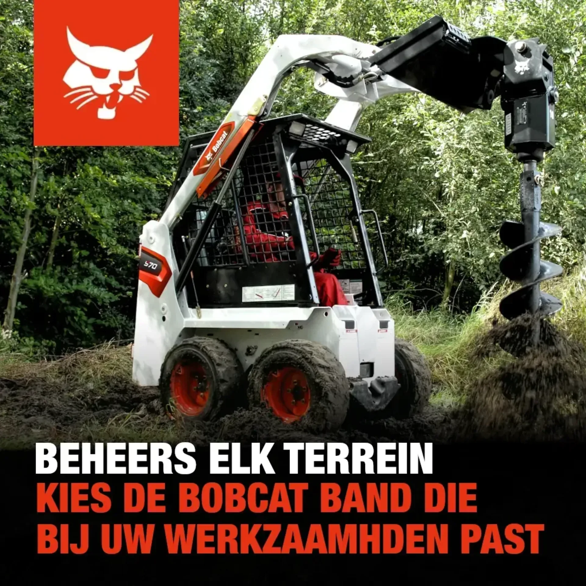 Bobcat banden voor elke ondergrond Bobcat Vangaever 0725