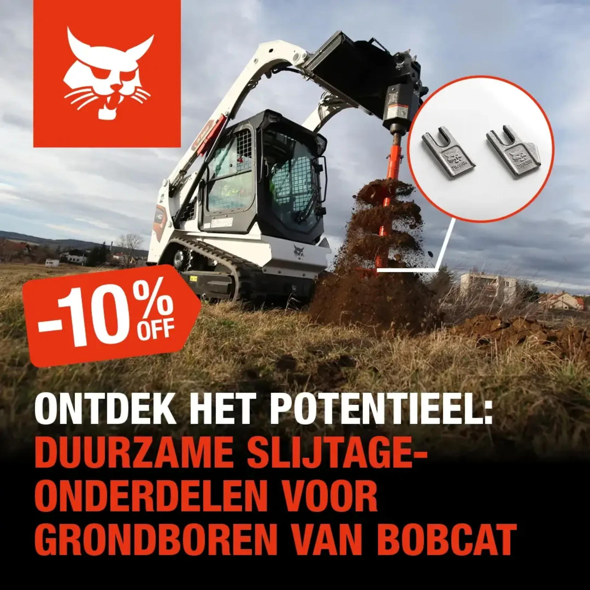 Grondboren tanden promo 0725 bobcat vangaever