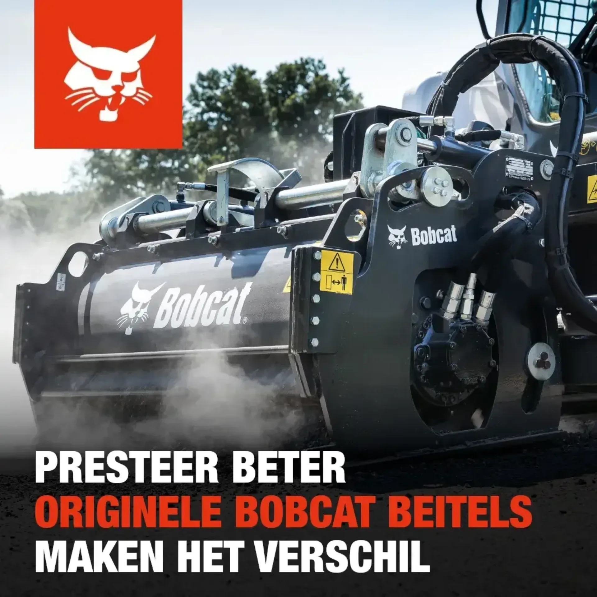 Tanden voor asfaltfrees Bobcat Vangaever 0725