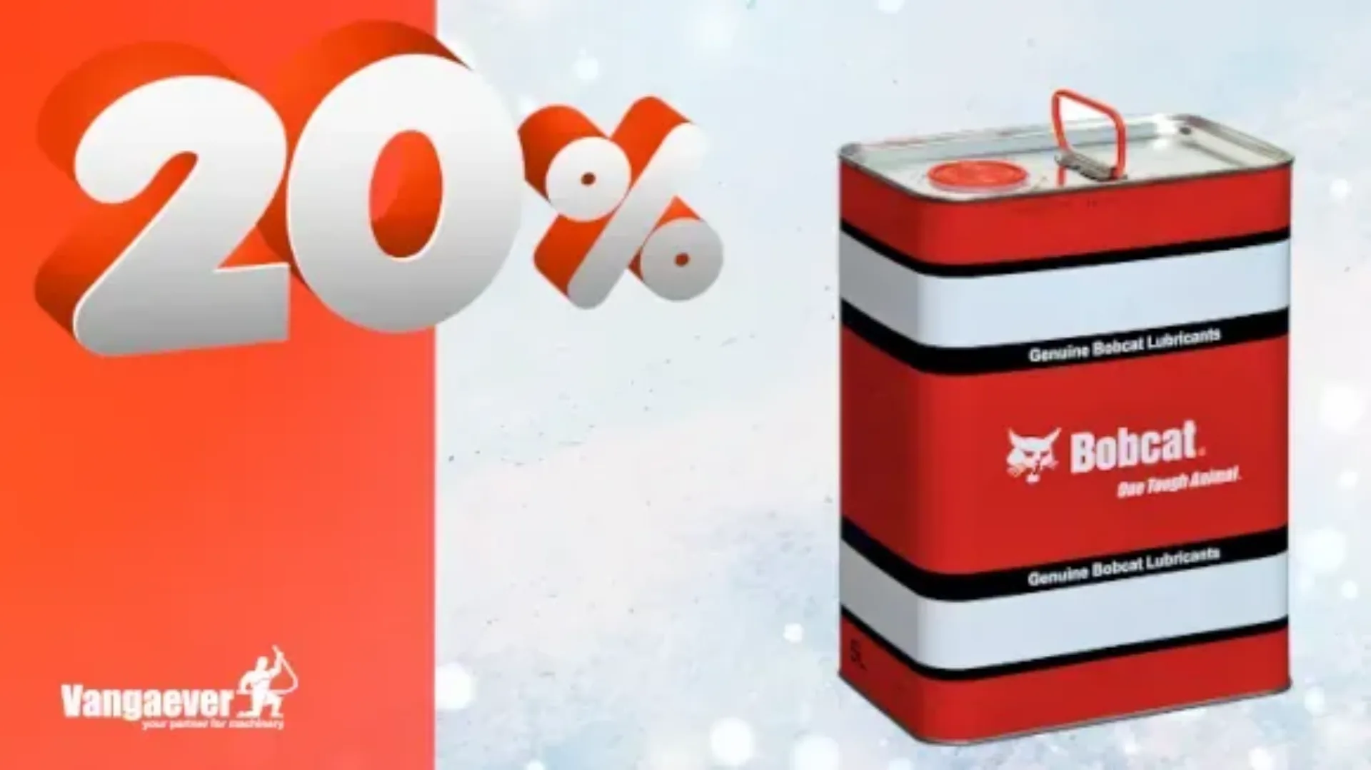 Winteractie koelvloeistof voor Bobcat