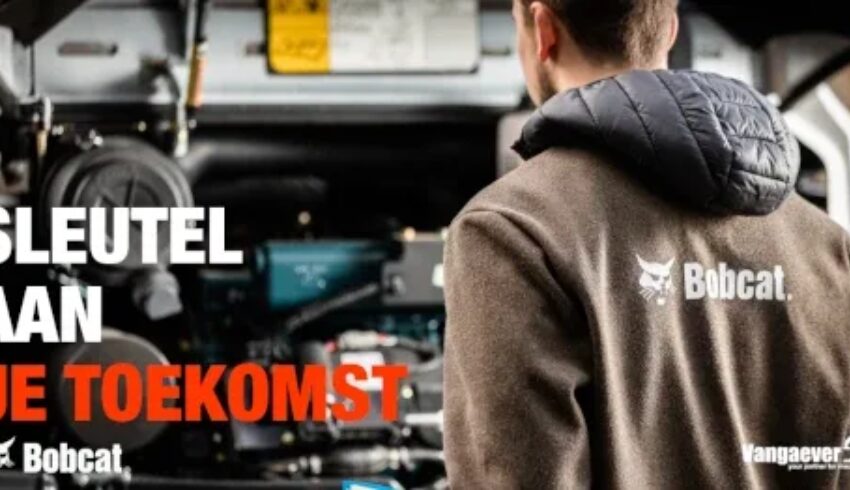 Sleutel aan je toekomst Bobcat Vangaever