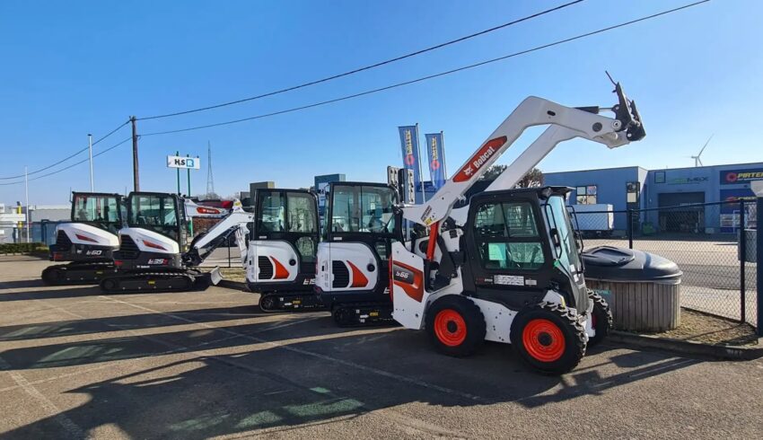 Een goede band bij Bobcat Vangaever Lummen 01